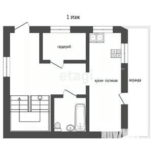 Таунхаус 284м², 2-этажный, участок 5 сот.  