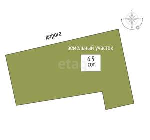 Дом 30м², 2-этажный, участок 7 сот.  