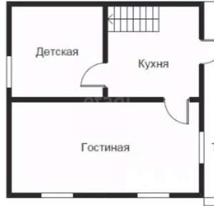 Дача 38м², 1-этажный, участок 4 сот.  