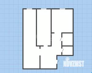 2-к квартира, вторичка, 41м2, 2/2 этаж