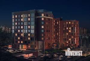 2-к квартира, строящийся дом, 62м2, 4/9 этаж