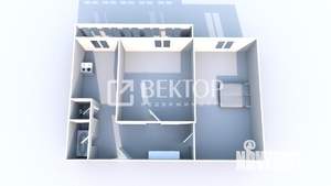 2-к квартира, вторичка, 51м2, 3/9 этаж