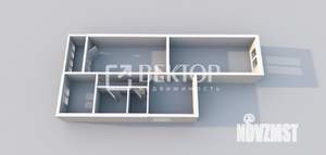 2-к квартира, вторичка, 51м2, 2/5 этаж