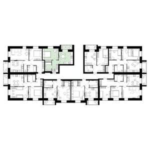 1-к квартира, вторичка, 41м2, 2/6 этаж