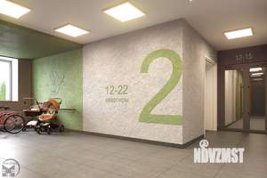 2-к квартира, строящийся дом, 62м2, 7/9 этаж