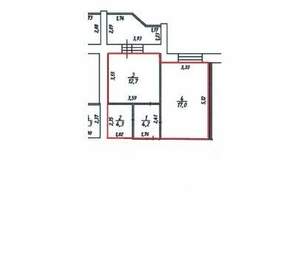 1-к квартира, вторичка, 38м2, 7/9 этаж