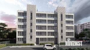 2-к квартира, строящийся дом, 61м2, 5/5 этаж