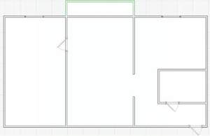 2-к квартира, вторичка, 46м2, 3/5 этаж