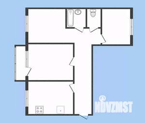 3-к квартира, вторичка, 70м2, 4/9 этаж