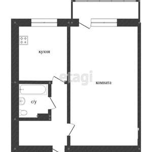 1-к квартира, вторичка, 35м2, 8/9 этаж