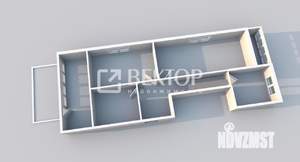 3-к квартира, вторичка, 136м2, 1/4 этаж