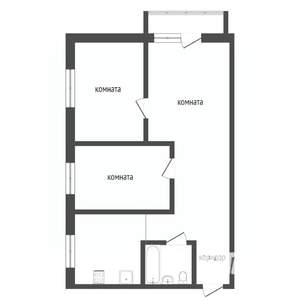 3-к квартира, вторичка, 56м2, 3/5 этаж