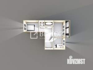 2-к квартира, вторичка, 56м2, 2/9 этаж
