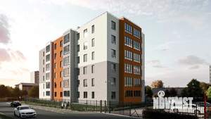 3-к квартира, строящийся дом, 69м2, 5/6 этаж