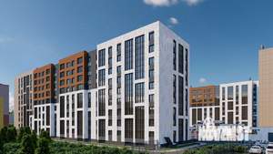 2-к квартира, строящийся дом, 56м2, 9/9 этаж