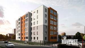 2-к квартира, строящийся дом, 61м2, 5/6 этаж