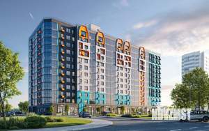 3-к квартира, строящийся дом, 69м2, 7/12 этаж