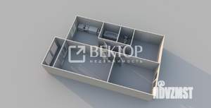 2-к квартира, вторичка, 48м2, 5/5 этаж