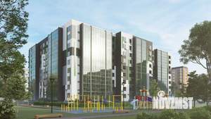 2-к квартира, строящийся дом, 77м2, 3/9 этаж