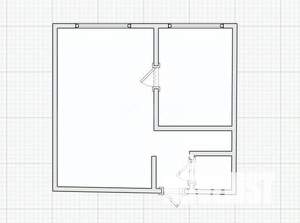 2-к квартира, вторичка, 26м2, 2/5 этаж