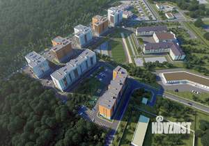 2-к квартира, строящийся дом, 62м2, 7/9 этаж