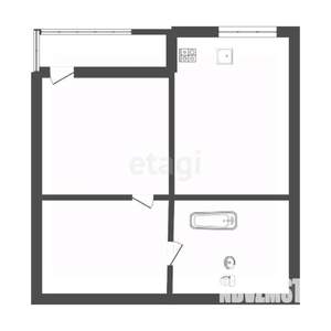 1-к квартира, вторичка, 32м2, 3/4 этаж