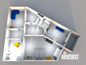 3-к квартира, вторичка, 96м2, 7/13 этаж