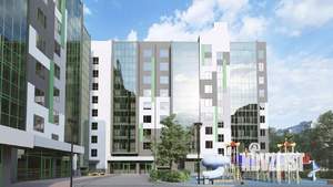 2-к квартира, строящийся дом, 77м2, 3/9 этаж