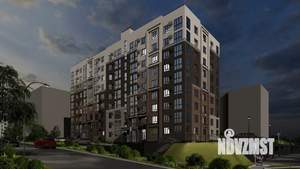 2-к квартира, строящийся дом, 55м2, 5/9 этаж