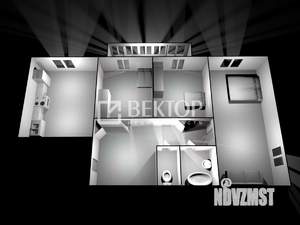 3-к квартира, вторичка, 76м2, 3/3 этаж